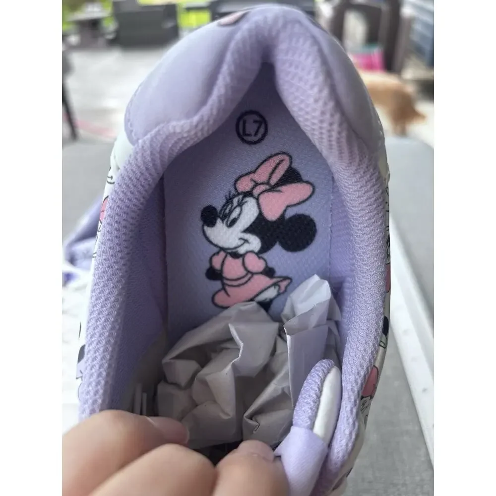 New Disney Minnie Mouse Women's Character Sneaker Shoes Size 7